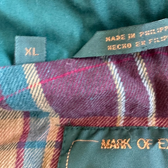 Members Only Men's Vintage Jacket XL Beige Windbreaker Tan with Green Trim Zip - Picture 6 of 15